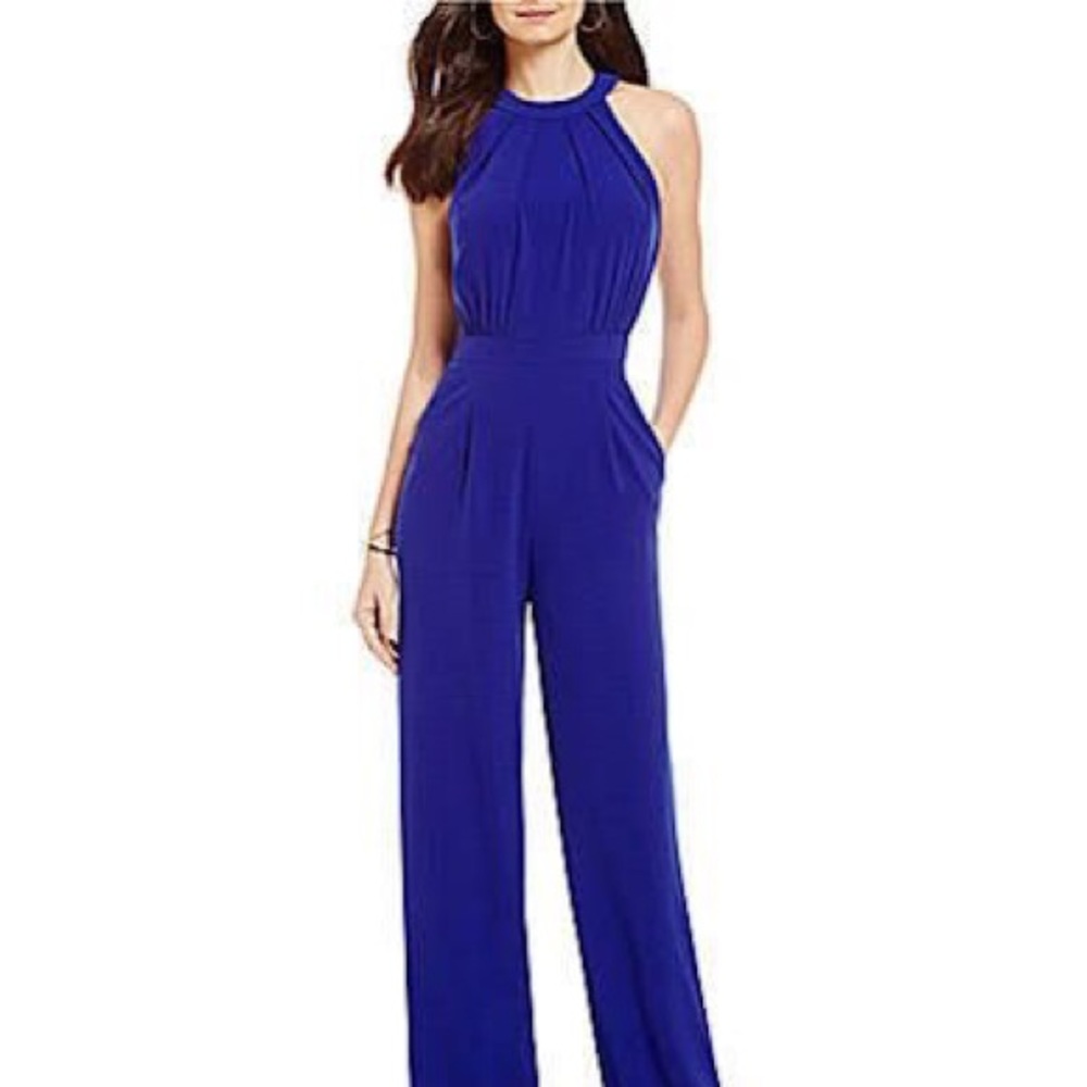 Royal blue jumpsuit